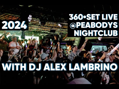 Alex Lambrino live 360 set @ Peabodys Nightclub | Virginia Beach