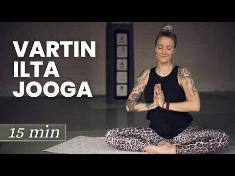 15 min - Ilta Jooga Kaikille - Rentoudu, Vapauta Jännitys & Nuku Paremmin