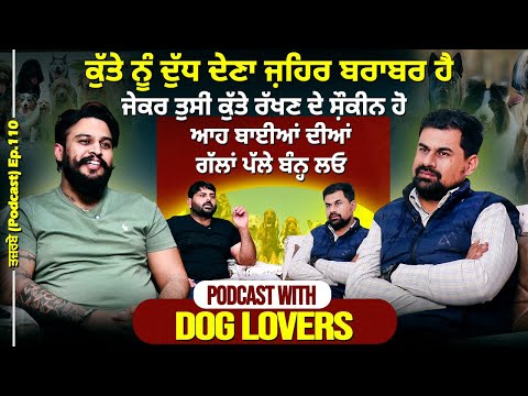 ਕੁੱਤੇ ਨੂੰ ਦੁੱਧ ਦੇਣਾ ਜ਼ਹਿਰ ਬਰਾਬਰ ਹੈ, ਜੇਕਰ ਤੁਸੀਂ ਕੁੱਤੇ ਰੱਖਣ ਦੇ ਸ਼ੌਕੀਨ Podcast With Dog Lovers