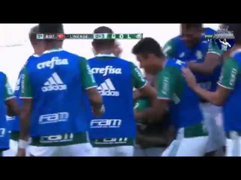 Gol de Michel Bastos | Linense 0 x 3 Palmeiras | Paulistão 2017