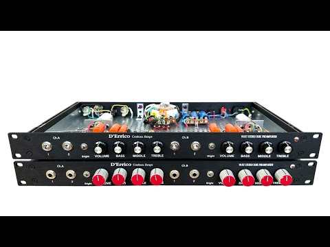 D'Errico Custom VK-R2 preamp (Alembic F2B) STEREO - point to point image 23