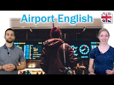 Airport English - At the Airport - Spoken English Lesson