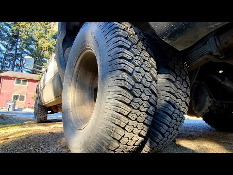 Studdable Dually Tires? BFGoodrich Commercial T/A "First Look" & Review
