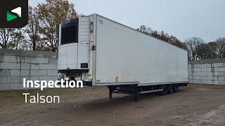 Myytävät Talson Carrier Vector 1550 3 axles NL-Trailer Mega Aircargo Rollenbett kylmä puoliperävaunu - Kuva 4 | Autoline FI Talson Carrier Vector 1550 3 axles NL-Trailer Mega Aircargo Rollenbett kylmä puoliperävaunu | Kuva 4 - Autoline