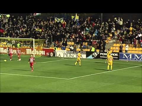 La Liga | Gol de Babin (4-1) en el AD Alcorcón - Girona FC | 02-12-2012 | J16