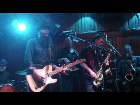 John Gaar band - Memphis with 2 Saxes-in pub 11-6-16