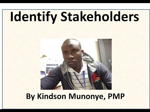 44  Project Stakeholder Management   Identify Stakeholders Video
