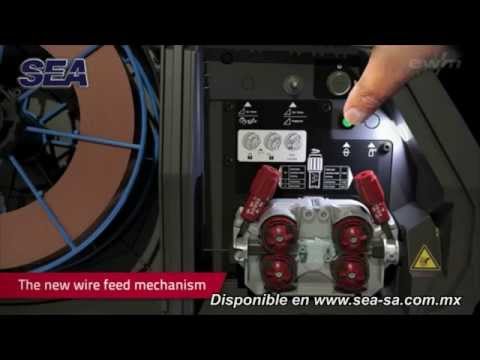 Alimentador de aporte de soldadura en alambre de ewm drive 4x