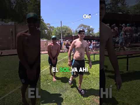 ASÍ SE VIVE LA PREVIA DE RACING EN SANTIAGO DEL ESTERO 🌡️🏟️