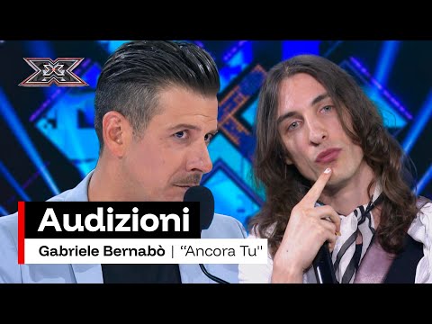 Gabriele Bernabò canta “Ancora tu” di Lucio Battisti | X Factor 2025 Audizioni 3