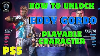 How to UNLOCK - Eddy Gordo as a playable character - Tekken 8 (Deluxe Edition)- PlayStation 5