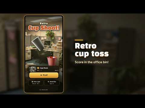 Rétro Cup Shoot! - Gobelets video thumbnail