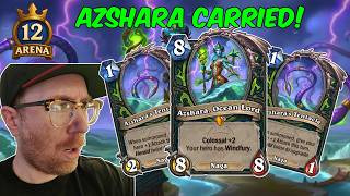 Azshara, Ocean Lord DOMINATED This 12-Win Run - Hearthstone Arena