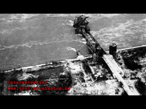 Die Brücke von Remagen 1945 nach dem Krieg: Luftaufnahmen und Luftbilder