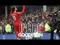 Inside Goodison: Everton 1-4 Liverpool | Away end bouncing in the derby
