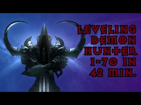 Demon Hunter Leveling 1-70 PTR Season 28 | Diablo 3