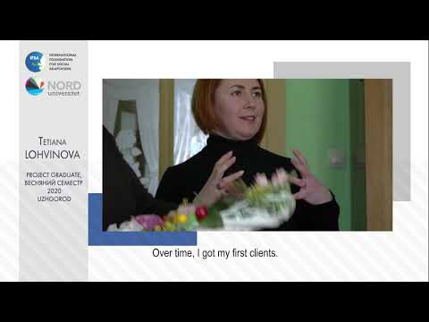 Video feedback of Tetiana Lohvinova, graduate of the Ukraine-Norway project