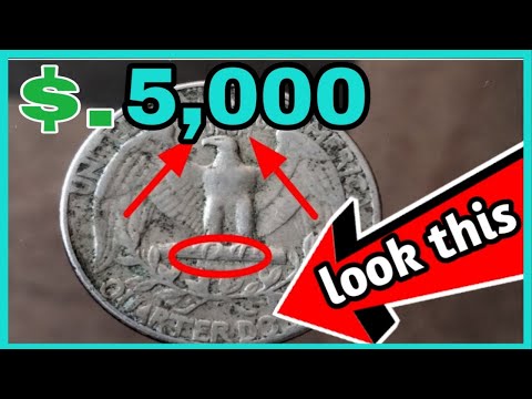 🔴Ultra Rare Washington Quarter 1965 US Quarter Copper Nickel worth up to $5,000 dollar?