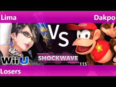 SW 115 - Lima (Bayonetta) vs FX | Dakpo (Diddy) Losers - Smash 4