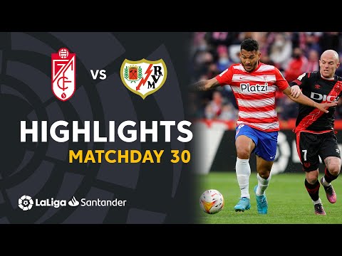 Resumen de Granada CF vs Rayo Vallecano (2-2)