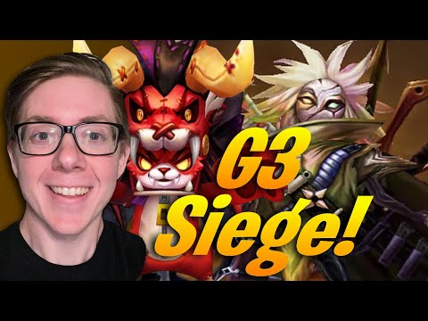 G3 Siege: vs Exile Mercs vs PhongTrao | Summoners War