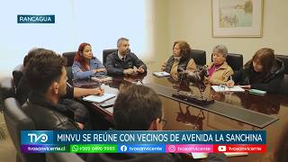 Minvu O’Higgins se reúne con vecinos afectados por paralización de obras en Avenida Sanchina