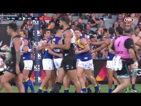 Round 7 AFL - Port Adelaide v West Coast Highlights