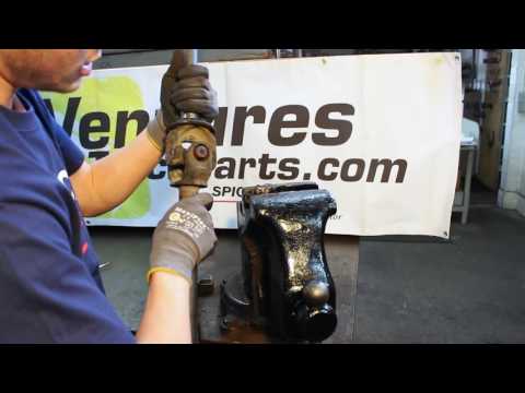 Front 4x4 Axle Shaft Disassembly With Inside Snap Rings (Replacing Or Removing A U-Joint)