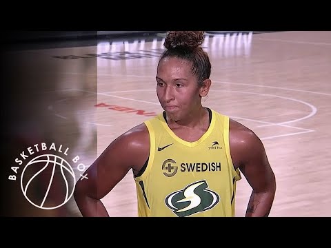 [WNBA] Mercedes Russell Mid-Game Interview, Las Vegas Aces vs Seattle Storm, September 13, 2020