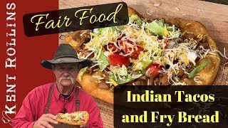 Indian Tacos with Fry Bread -  Easy Fair Food Favorite