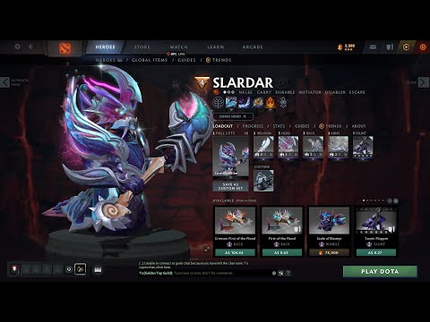 Slardar Cavern Crawl Style 2 Unlocked