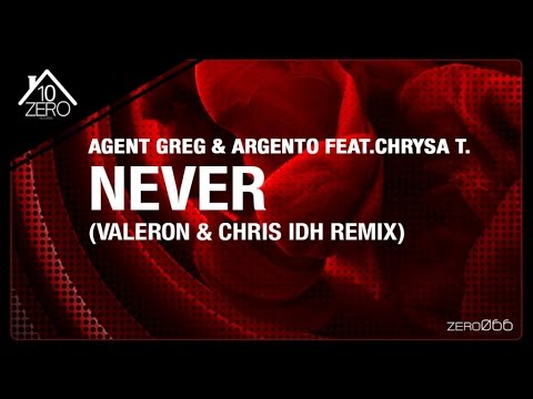 Agent Greg & Argento feat. Chrysa T. - Never (Valeron & Chris IDH remix) Zero066