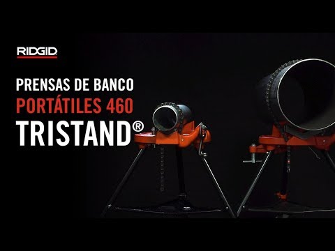 RIDGID Tornillos de banco portátiles 460 TRISTAND®