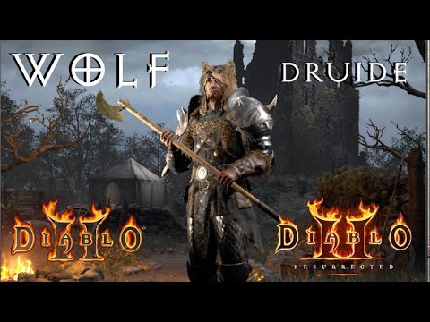 Wütender Wolf! - Blitz-Guide für den Wolf-Druiden [D2 & D2R]