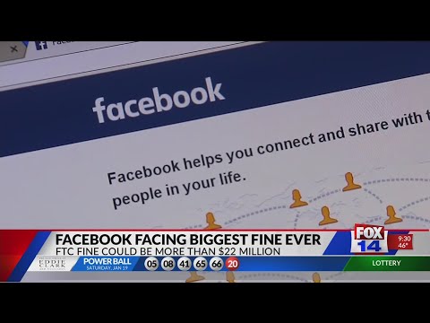Facebook facing biggest fine ever