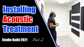 Video thumbnail for Studio Build 2021 | Installing Acoustic Treatment | Primacoustic London 16  Part 2 by Wayne.wav
