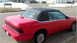preview picture of video '1992 Chrysler Le Baron Used Cars Hudson WI'