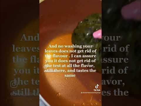 My fumbwa recipe #congolesefood