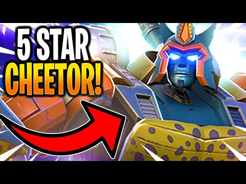 5 STAR CHEETOR IS THE BEST SCOUT!? - Transformers: Forged To Fight