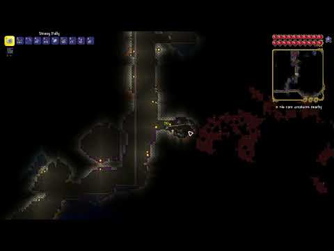 Great way to locate Spider Biomes - Terraria 1.4.3.2