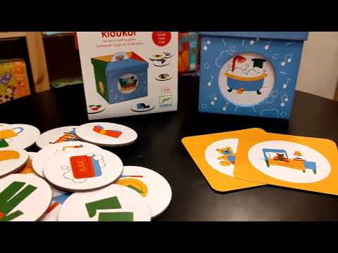 Tanuló doboz Otthon - Szortírozó játék - Kioukoi Home - DJ08146 Gekkotoys.hu