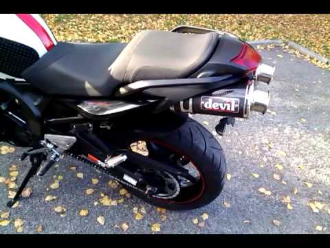 FZ6 S2 Devil Magnum Exhausts