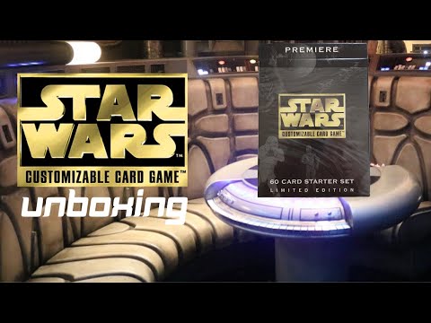 Star Wars CCG Premiere Limited Edition 60 Card Starter Set Box Opening (Decipher Inc)