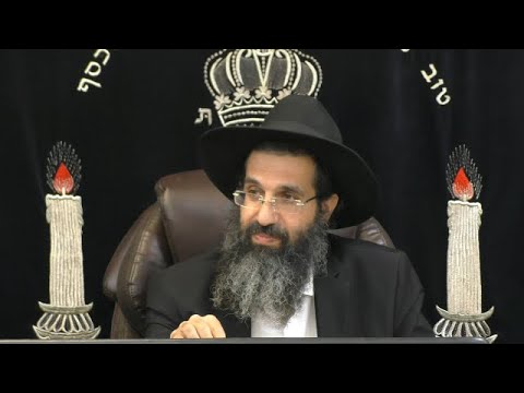 מלאכת אוכל נפש 🕯 הלכות יום טוב | הרב שי עובד | שני - פרשת ניצבים - תשפב