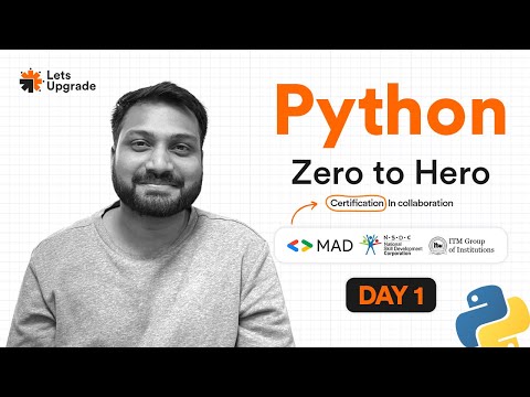 Day 1 Introduction To Python Python Programming Essentials Bootcamp 5 Days