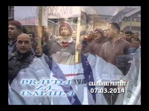 Protest porodice Guberinić 07.03.2014