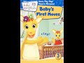 Opening To Baby Einstein Baby S First Moves 2009 DVD