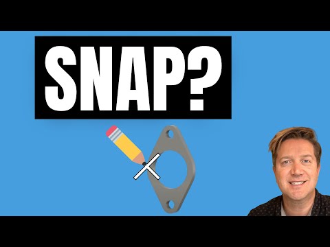 I Cant Snap to stuff in a sketch (Fusion 360 Auto Project On/Off)