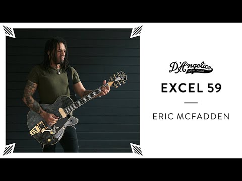 D'Angelico Excel EX-59 Hollow Body Single Cutaway with Stairstep Tailpiece 2010s - Midnight Matte image 13