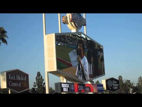 Mr.Chow (Ken Jeong) Announcing Dodgers Lineup 7/30/13